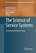 The science of service systems