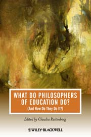 What do philosophers of education do (and how do they do it)?