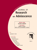 Journal of research on adolescence: decade in review