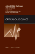 Severe acute respiratory distress syndrome: an issue of critical care clinics