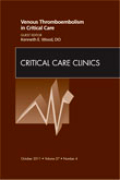 Venous thromboembolism in critical care: an issue of critical care clinics