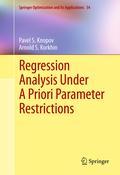 Regression analysis under a priori parameter restrictions