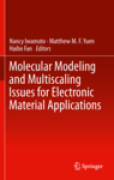 Molecular modeling and multiscaling issues for electronic material applications