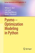 Pyomo - optimization modeling in Python
