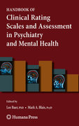 Handbook of clinical rating scales and assessmentin psychiatry and mental health