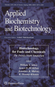 Biotechnology for fuels and chemicals: the twenty-ninth symposium