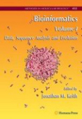 Bioinformatics Vol I Data, sequence analysis and evolution