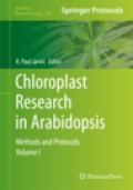 Chloroplast research in arabidopsis: methods and protocols v. I