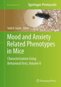 Mood and anxiety related phenotypes in mice v. II Characterization using behavioral tests
