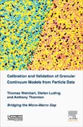 Calibration and Validation of Granular Continuum Models from Particle Data: Bridging the Micro-Macro Gap