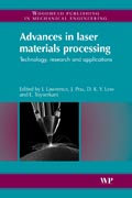 Advances in laser materials processing technology: technology, research and application