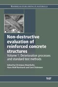 Non-destructive evaluation of reinforced concretestructures v. 1 Deterioration processes and standard test methods