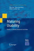 Maturing usability: quality in software, interaction and value