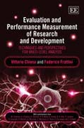 Evaluation and performance measurement of research and development: techniques and perspectives for multi-level analysis