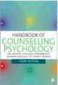 Handbook of counselling psychology