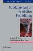 Fundamentals of predictive text mining