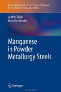 Manganese in powder metallurgy steels