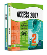Access 2007: (pack 2 libros) el libro de referencia + los ejercicios