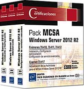 MCSA Windows Server 2012 R2: Preparación para los exámenes 70-410, 70-411 y 70-412 - Pack 3 libros