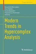 Modern Trends in Hypercomplex Analysis