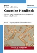 Corrosion handbook, corrosive agents and their interaction with materials v. 11 Sulfuric acid