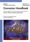 Corrosion handbook: corrosive agents and their interaction with materials