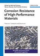 Corrosion resistance of high-performance materials: titanium, tantalum, zirconium