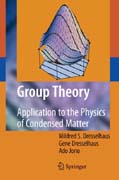 Group theory: application to the physics of condensed matter