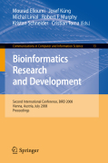 Bioinformatics research and development: Second International Conference, BIRD 2008 Vienna, Austria, July 7-9, 2008 Proceedings