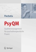 Psyqm: qualitätsmanagement für psychotherapeutische praxen