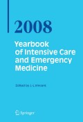 Yearbook of intensive care and emergency medicine: annual volumes 2008