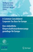 A common consolidated corporate tax base for Aeurope