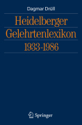 Heidelberger gelehrtenlexikon 1933-1986