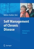Self management of chronic disease: Alzheimer's disease