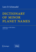 Dictionary of minor planet names: addendum to fifth edition : 2006 - 2008