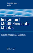 Inorganic and metallic nanotubular materials: recent technologies and applications