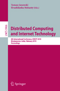 Distributed computing and internet technology: 6th International Conference, ICDCIT 2010, Bhubaneswar, India, February 15-17, 2010, Proceedings