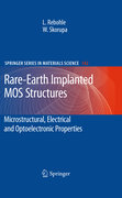 Rare-earth implanted MOS structures: microstructural, electrical and optoelectronic properties