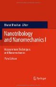 Nanotribology and nanomechanics I: measurement techniques and nanomechanics