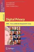 Digital privacy: PRIME : privacy and identity management for Europe
