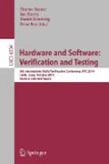 Hardware and software : verification and testing: 6th International Haifa Verification Conference, HVC 2010, Haifa, Israel, October 4-7, 2010. Revised Selected Papers