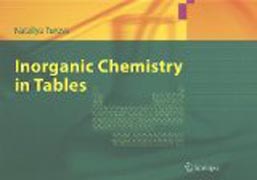 Inorganic chemistry in tables