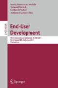 End-user development: Third International Symposium, IS-EUD 2011, Torre Canne, Italy, June 7-10, 2011, Proceedings
