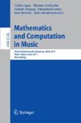 Mathematics and computation in music: Third International Conference, MCM 2011, Paris, France, June 15-17, 2011. Proceedings