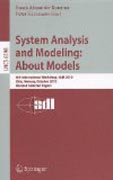 System analysis and modeling: about models: 6th International Workshop, SAM 2010, Oslo, Norway, October 4-5, 2010, Revised Selected Papers