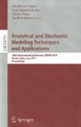 Analytical and stochastic modeling techniques andapplications: 18th International Conference, ASMTA 2011, Venice, Italy, June 20-22, 2011, Proceedings