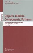 Objects, components, models, patterns: 49th International Conference, TOOLS 2011, Zurich, Switzerland, June 28-30, 2011, Proceedings