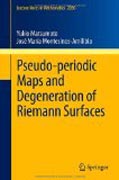 Pseudo-periodic maps and degeneration of Riemann surfaces
