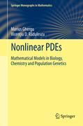 Nonlinear PDEs: mathematical models in biology, chemistry and population genetics