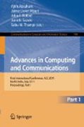 Advances in computing and communications: First International Conference, ACC 2011, Kochi, India, July 22-24, 2011. Proceedings, part I